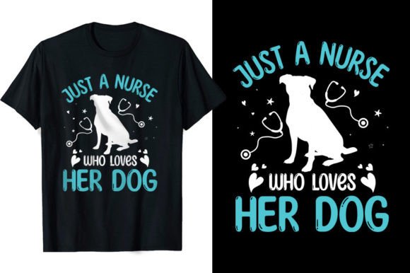 Dog Lover Nurse T-Shirt Graphics