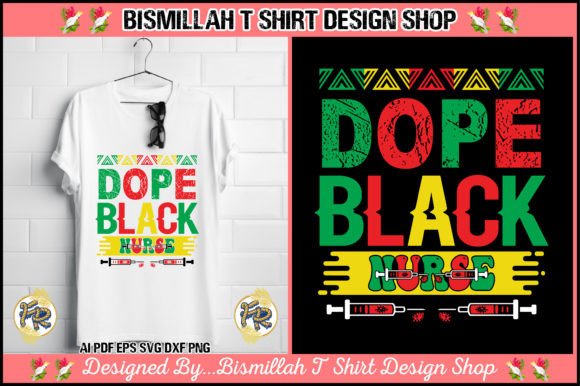 Dope Black Nurse SVG: Premium Graphics & Freebies