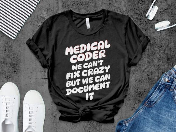 Medical Coder SVG for T-Shirt Designs and Graphics
