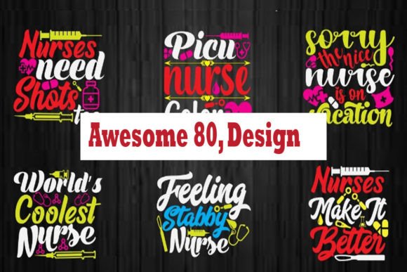Nurse Svg Mega Bundle: Graphics for T-Shirt Designs
