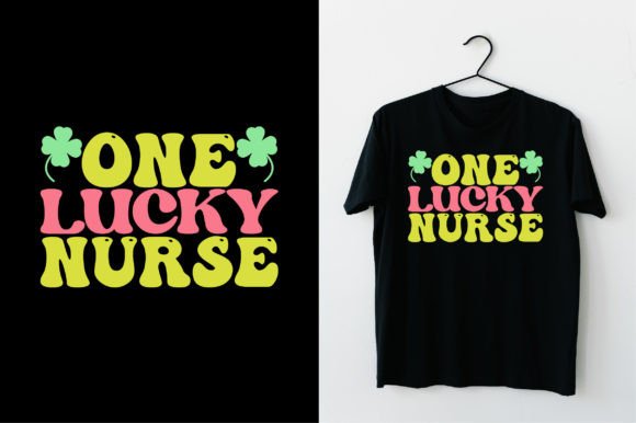 One Lucky Nurse Retro SVG for Graphics and T-Shirt Designs