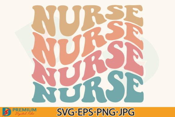 Retro Nurse Graphics for T-Shirt Designs