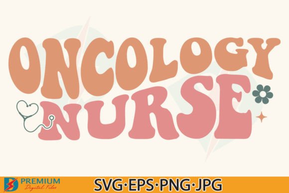 Retro Oncology Nurse Graphics for T-Shirt Designs