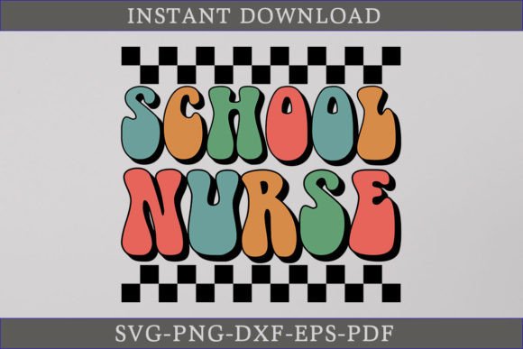 Stitching the School Nurse Retro SVG Shirt Design